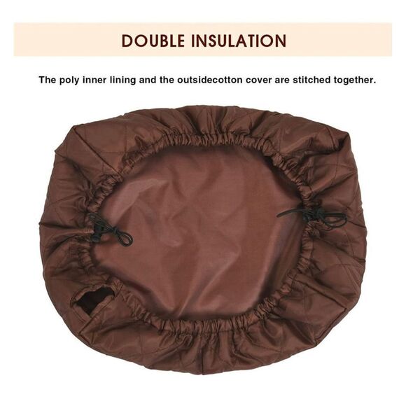 KylinLucky Indoor Air Conditioner Cover AC Cover for Inside Window Unit 17x13x3” - Picture 4 of 6